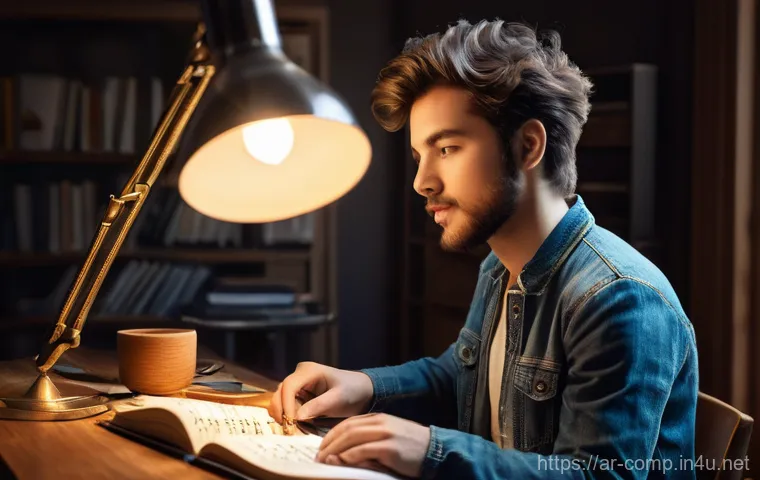 작곡가 자격증 실기 준비 - **"The Architect of Sound"**: A thoughtful and focused composer, appearing to be in their mid-30s, d... 작곡가 자격증 실기 준비 - **"The Architect of Sound"**: A thoughtful and focused composer, appearing to be in their mid-30s, d...