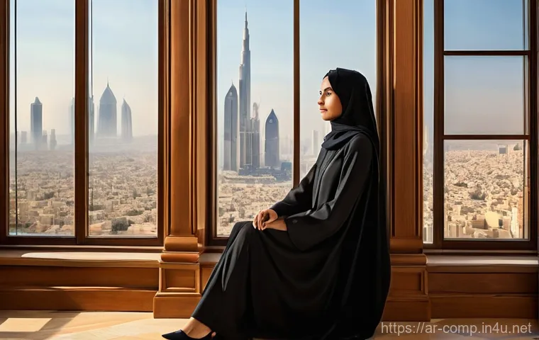 작곡가 자격증 취득 후 프리랜서 활동 - **Prompt 1: The Aspiring Composer**
    "A young Arab woman, in her early twenties, stands confident...